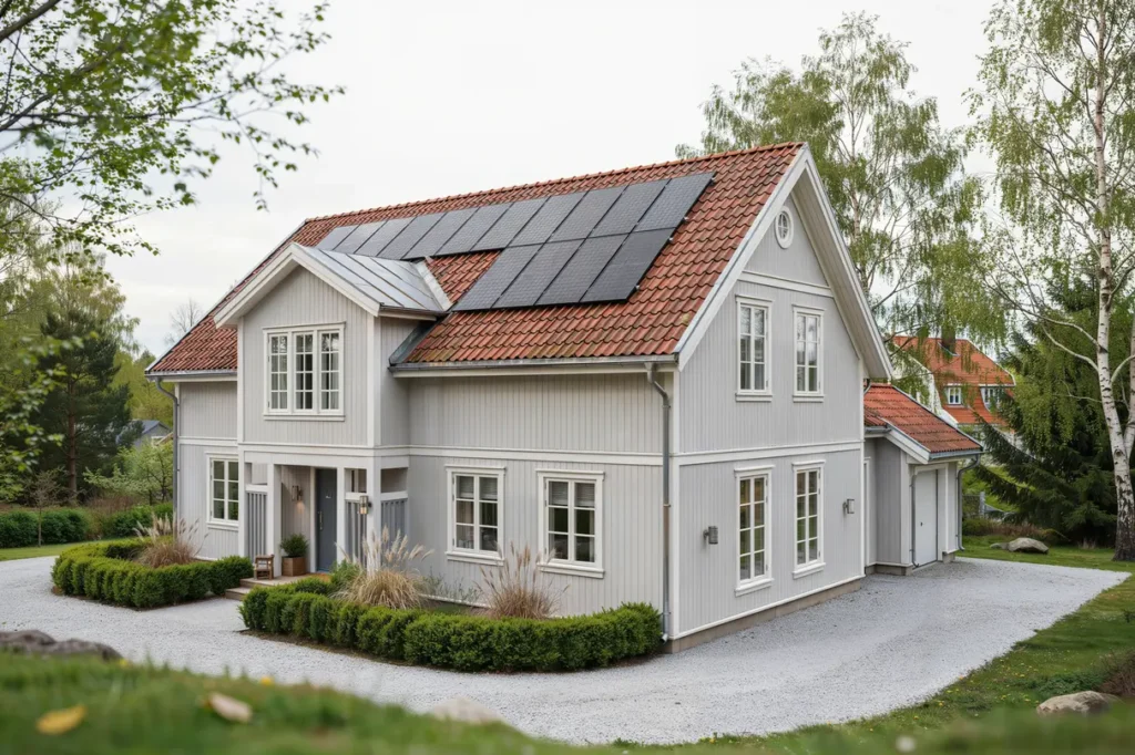 inf llda solcellstak f r villa gare snyggare tak och smartare solel i samma l sning